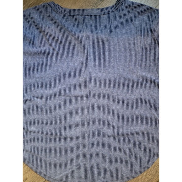 Zenana Waffle Short Sleeve Top Sz L - Picture 2 of 3